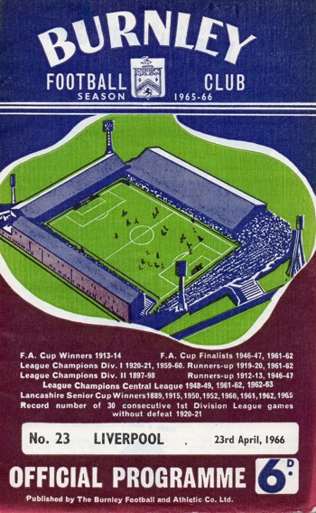 Match programme
